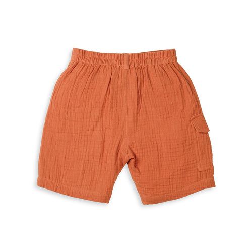 Boys Shorts - Caramel