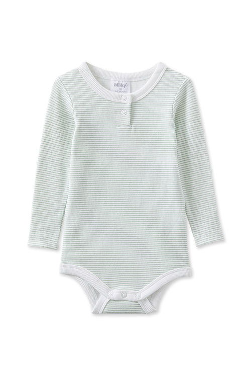 Green Stripe Bubbysuit