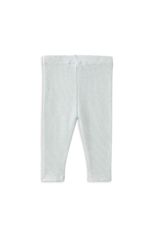 Green Stripe Baby Pant