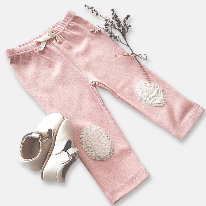 Baby Girls Comfy Pants - Pink