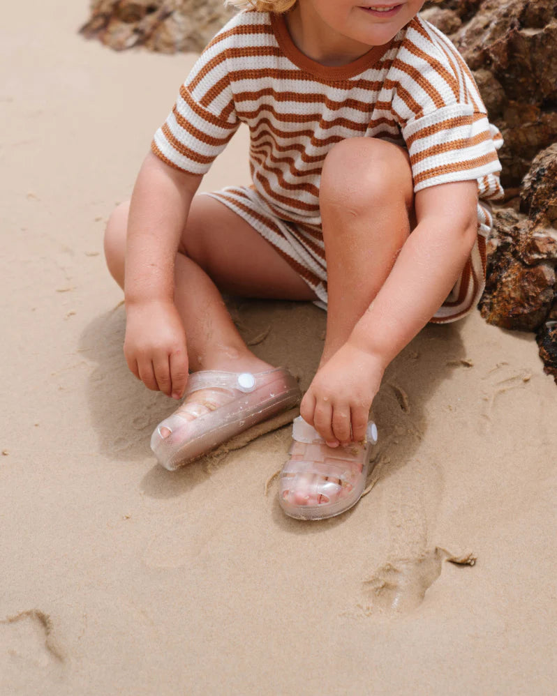 Blue top jelly slides