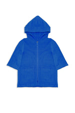 Cobalt Terry Towelling Cover Up