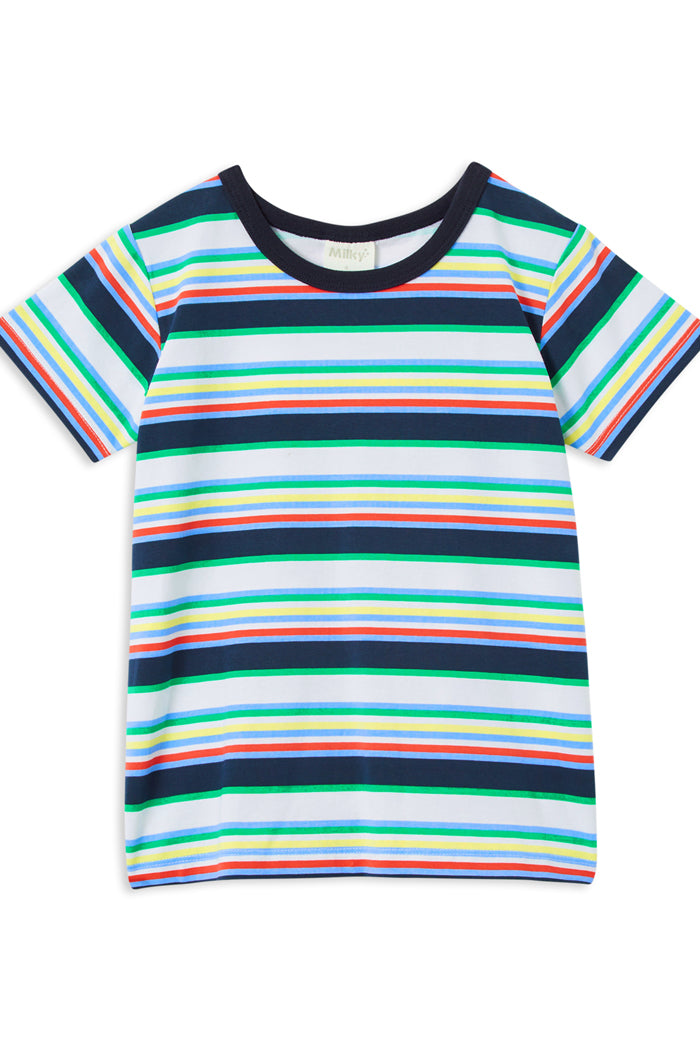 Multi Stripe Tee