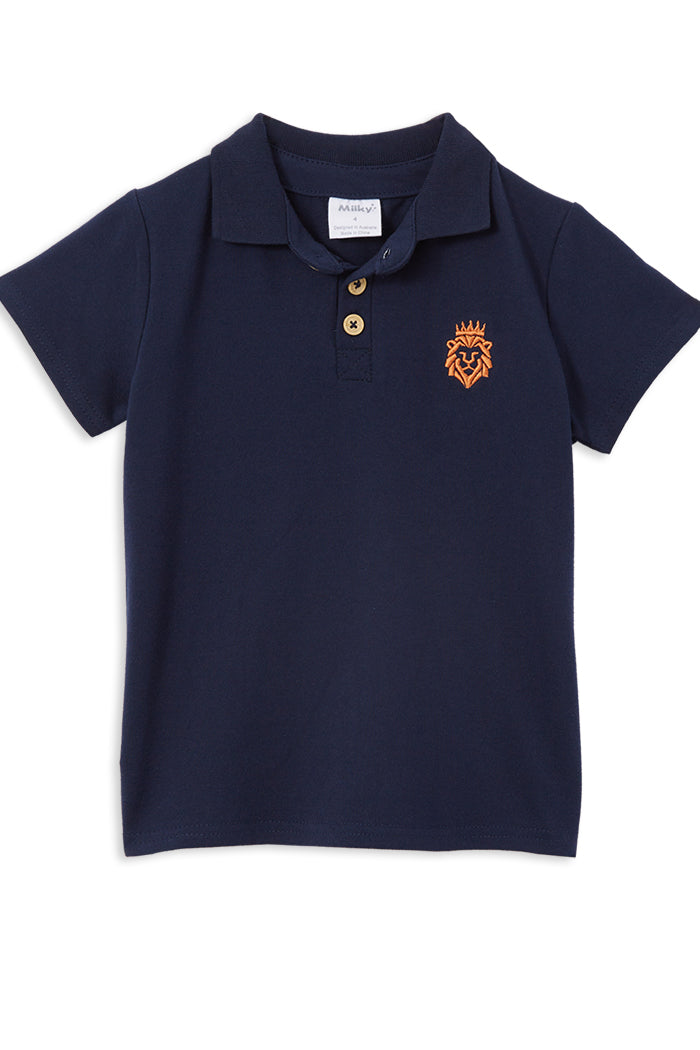 Indigo Lion Polo