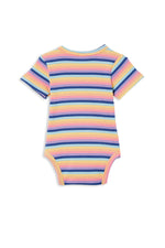 Multi Stripe Rib Bubbysuit