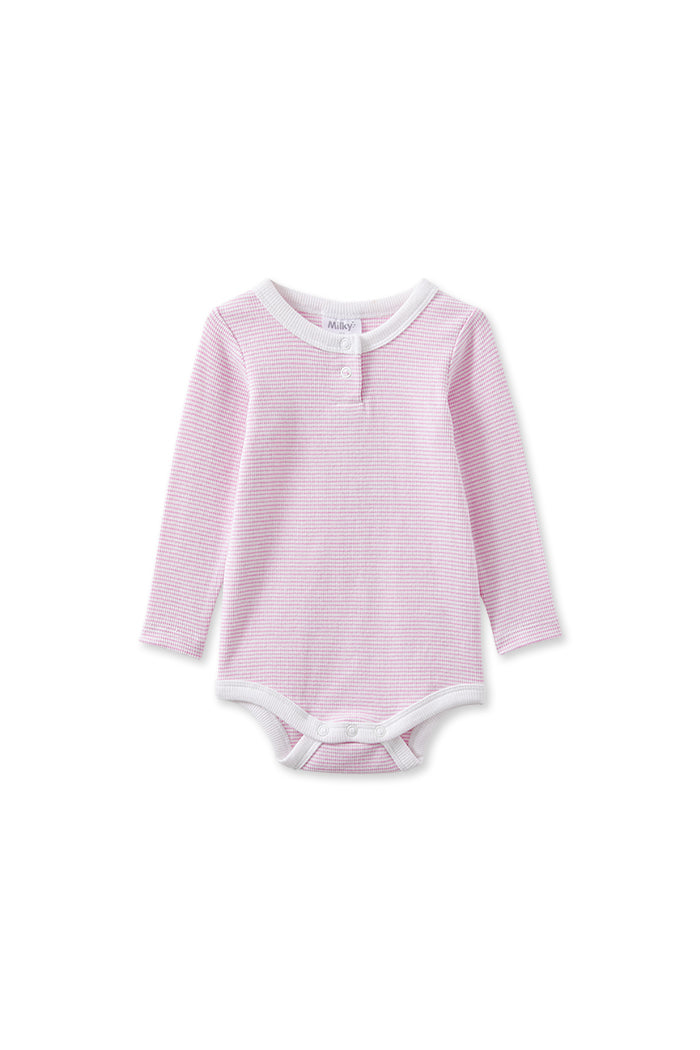 Green Pink Stripe Bubbysuit