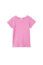 Pink Rib Tee