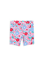 Summer Blooms Bike Short