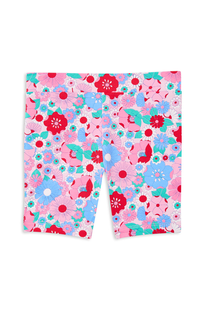 Summer Blooms Bike Short