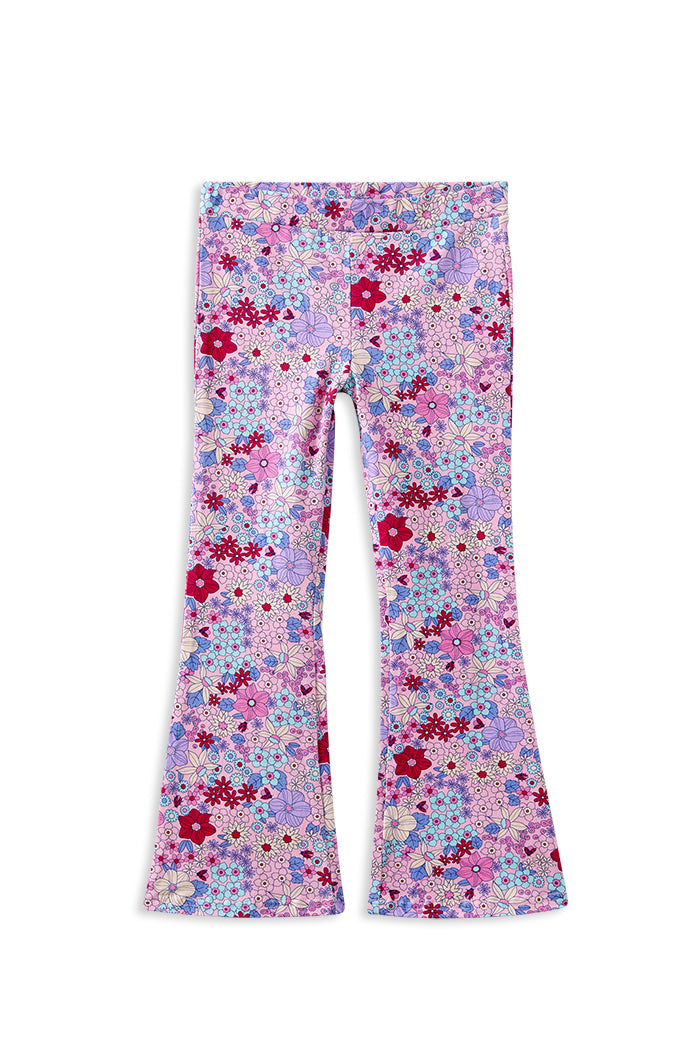 Lilac Bloom Flared Legging