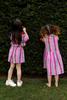 Crinkle Stripe Dress