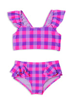 Raspberry Check Bikini