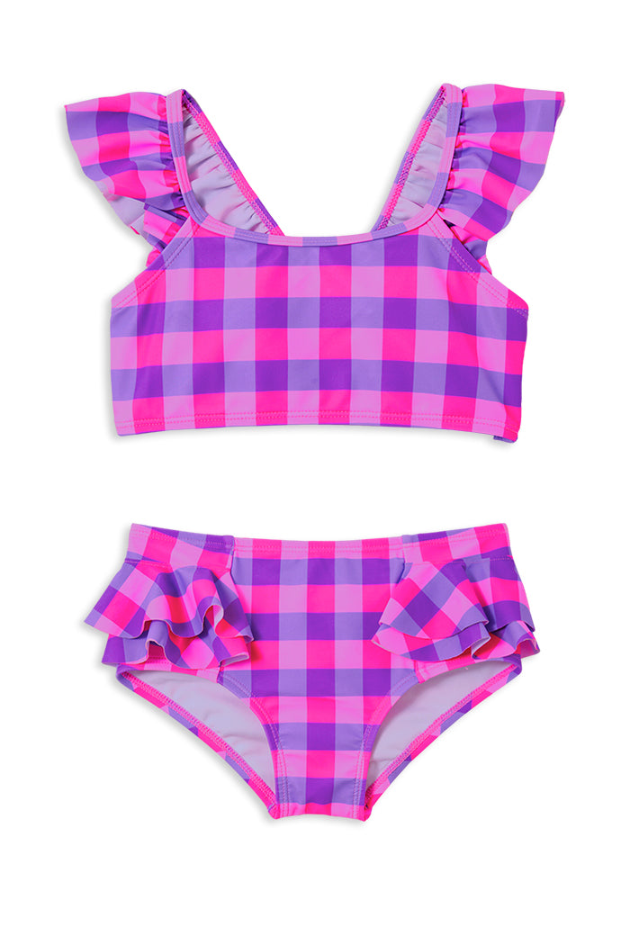 Raspberry Check Bikini