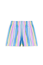 Crinkle Stripe Short