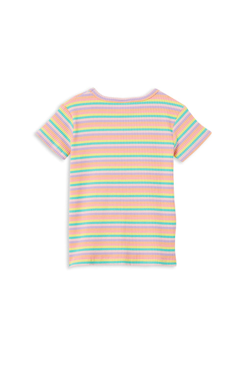 Stripe Rib Tee