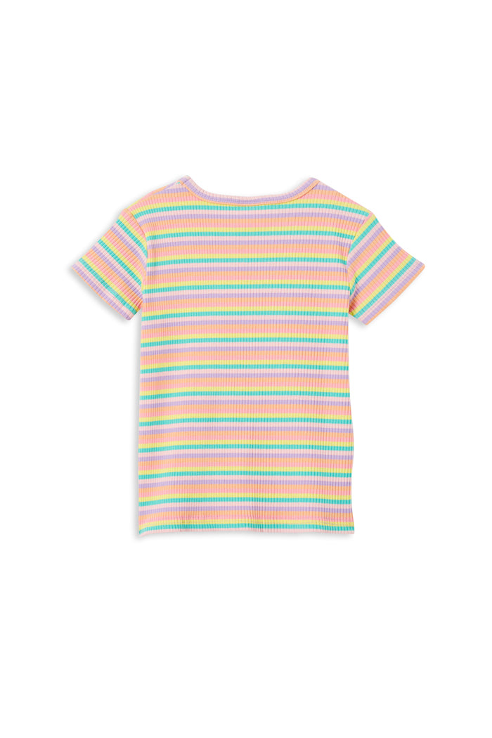 Stripe Rib Tee