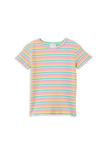 Stripe Rib Tee