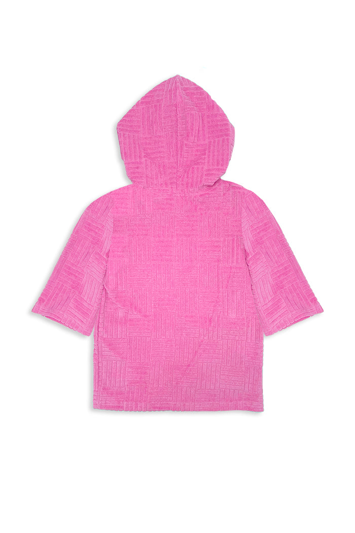 Pink Terry Towelling Cover Up