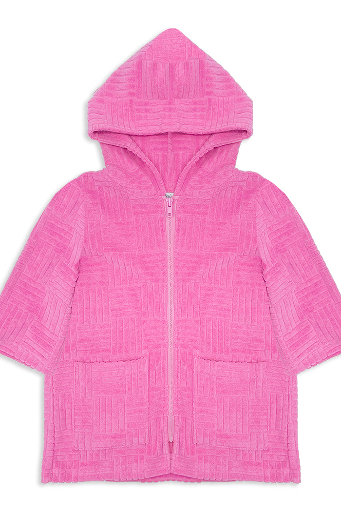 Pink Terry Towelling Cover Up