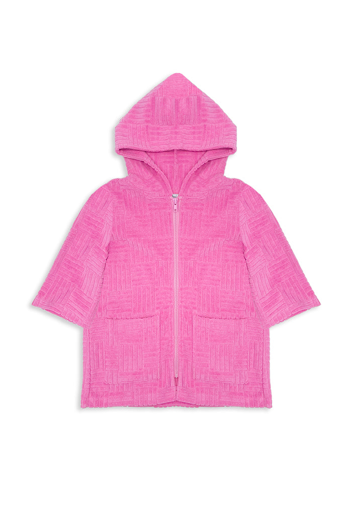 Pink Terry Towelling Cover Up