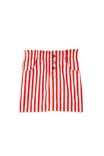 Red Stripe Skirt