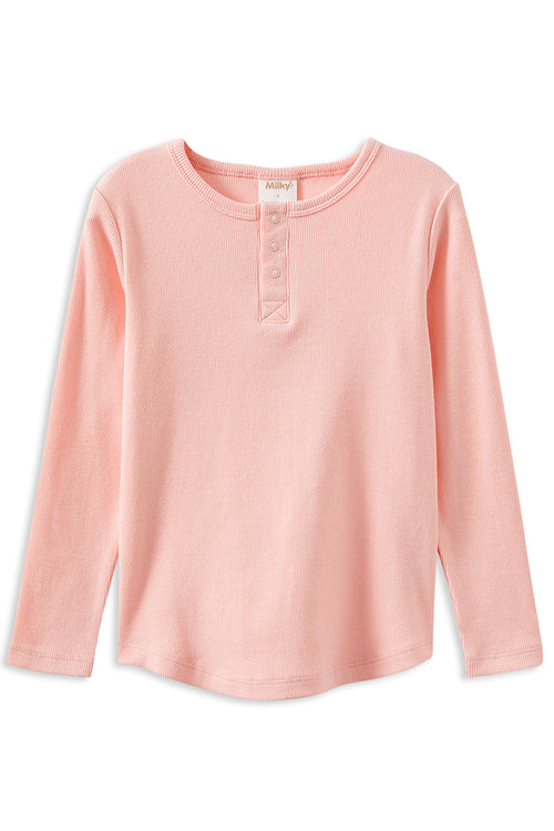 Whisper Rose Henley