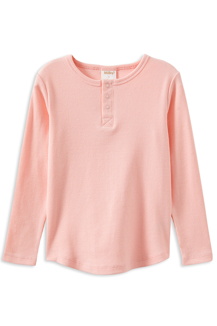 Whisper Rose Henley