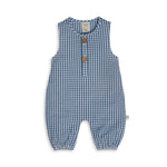 Playsuit - Blue Gingham