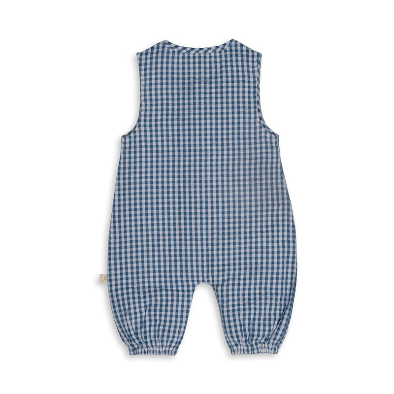 Playsuit - Blue Gingham