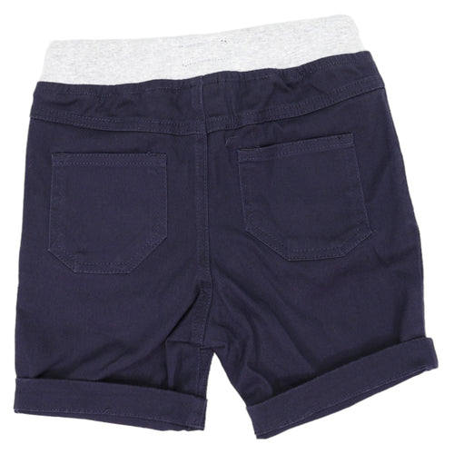 Stretch Twill Shorts- Navy