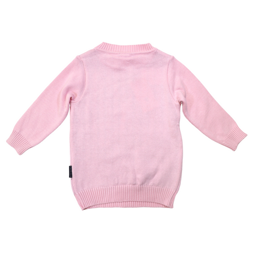 Butterfly Knitted Sweater - Fairy Tale Pink