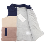 Padded Knit Vest - Chestnut