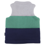 Padded Knit Vest - Green
