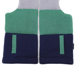 Padded Knit Vest - Green
