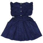 Cord Dress - Navy