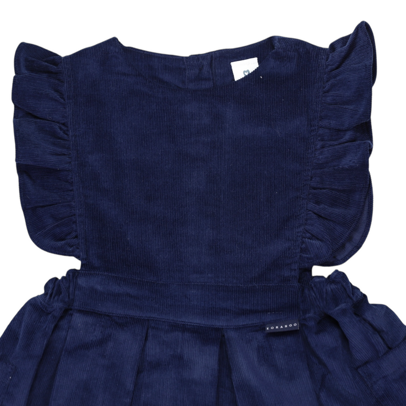 Cord Dress - Navy