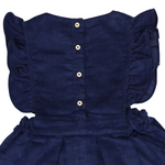 Cord Dress - Navy