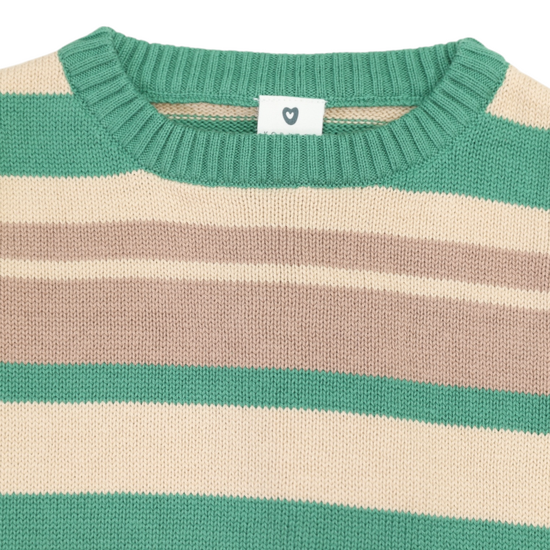 Striped Sweater - Green