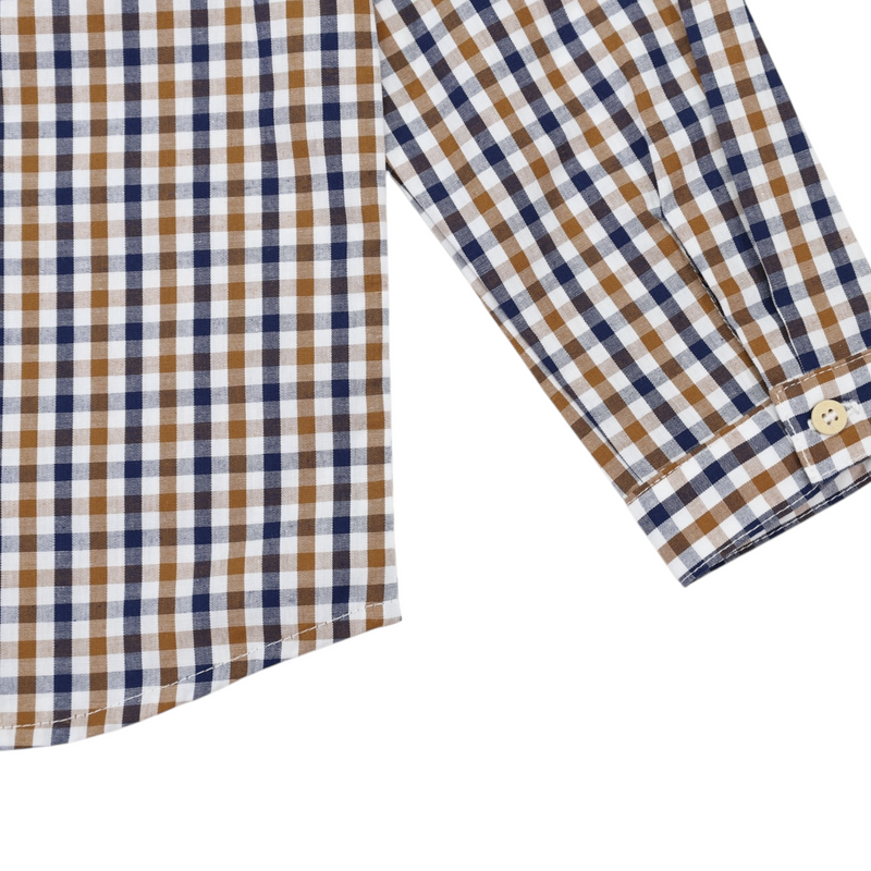 Check Shirt - Beige