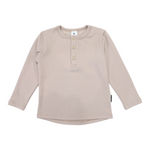 Essential Henley Tee - Chestnut