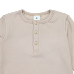 Essential Henley Tee - Chestnut