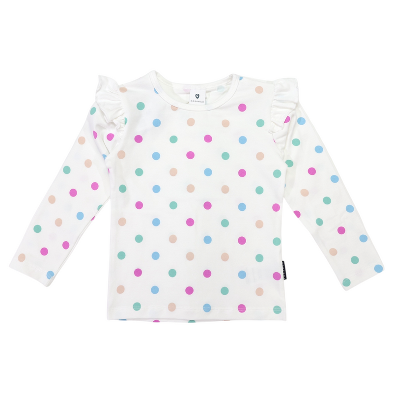 Polka Dot Tee - Cream