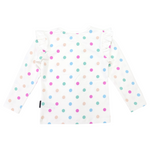 Polka Dot Tee - Cream