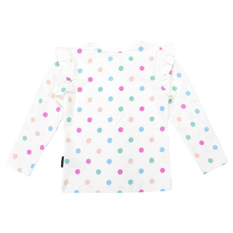 Polka Dot Tee - Cream