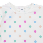 Polka Dot Tee - Cream