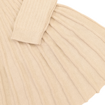 Swing Knit Dress - Beige