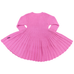 Swing Knit Dress - Hot Pink