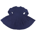 Swing Knit Dress - Navy