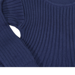 Swing Knit Dress - Navy