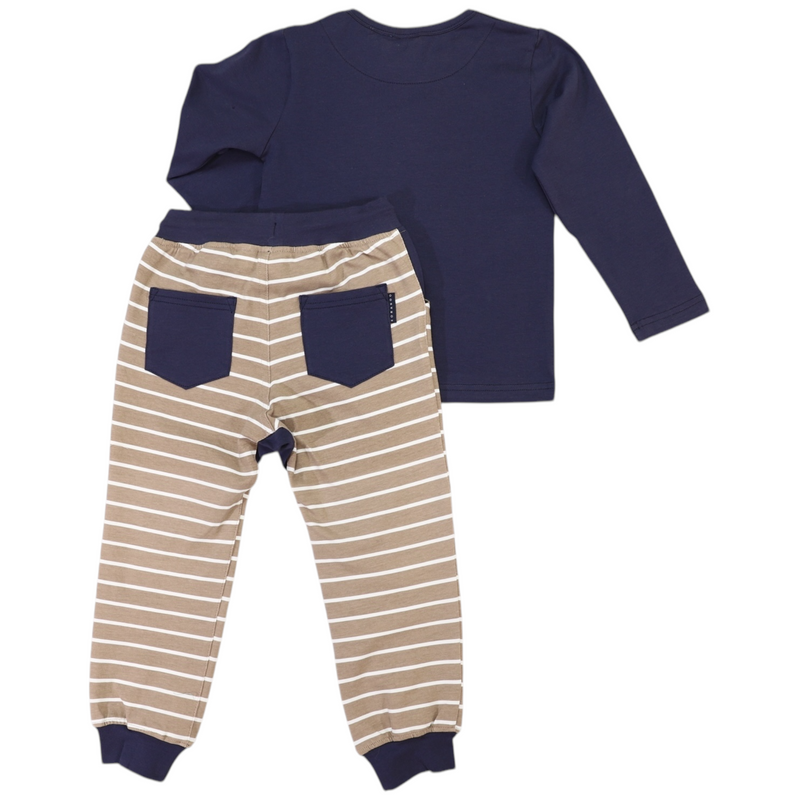 T-Rex Pyjamas - Chestnut